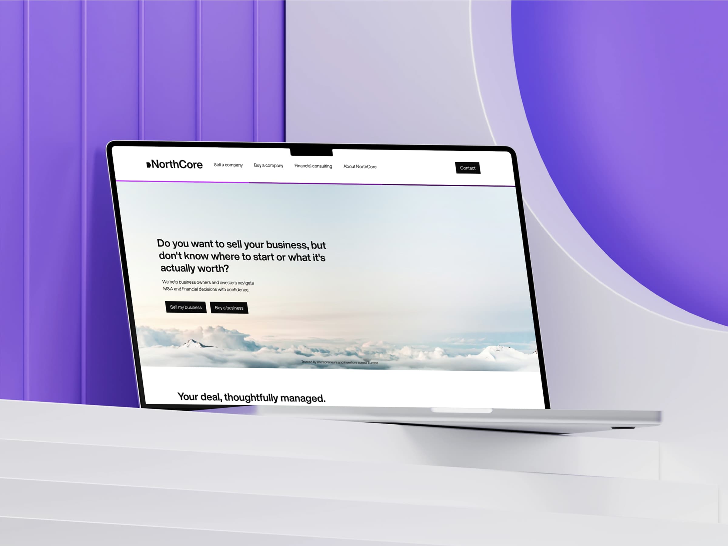 NorthCore brand touchpoints